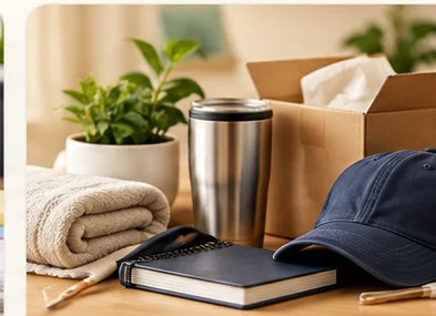 Illustrative unbranded products representing personal care